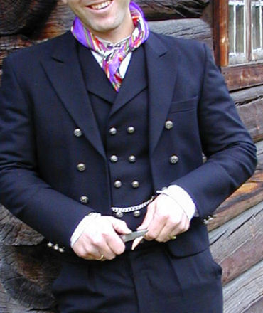 Bunad silver West-Telemark gentleman