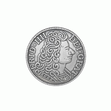 Myntknapp nr. 4 stor